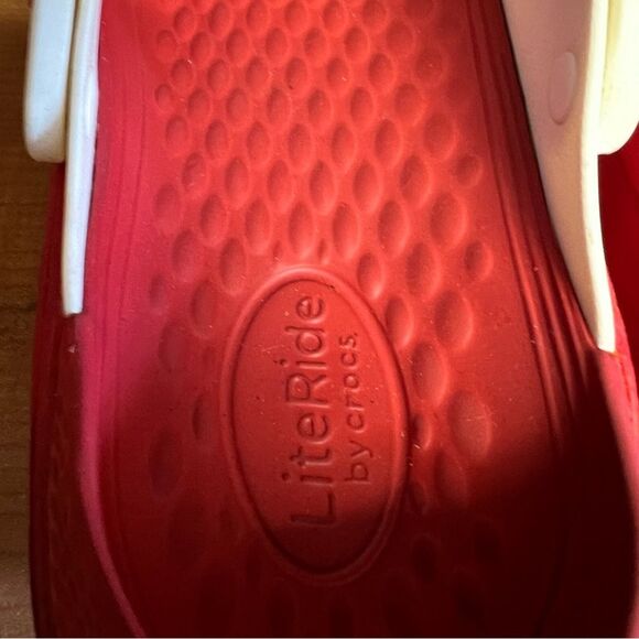 LiteRide™ Graphic Clog Men’s Sz 11
Item #CR-205070-127-WHITE-ORANGE - Picture 10 of 15